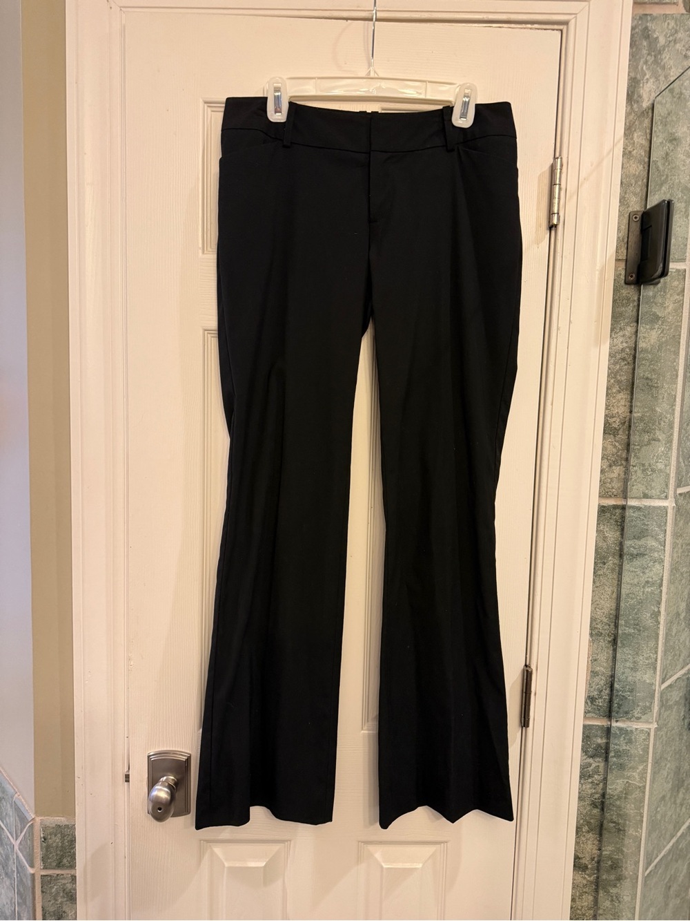 Black Women's Stretch Bootcut Pants